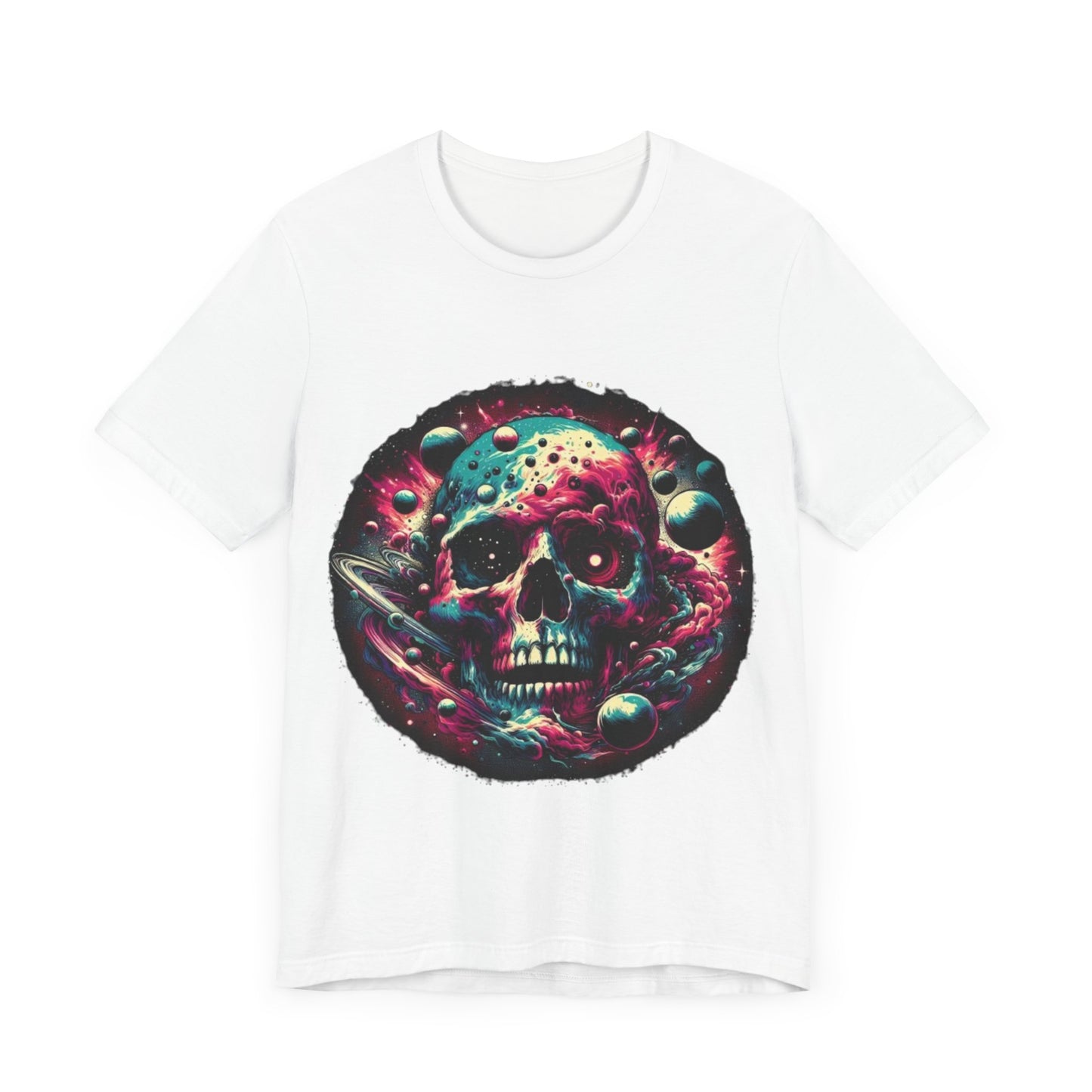 Unisex Cosmic Skull Galaxy T-shirt